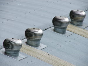Wind Turbine roof vents